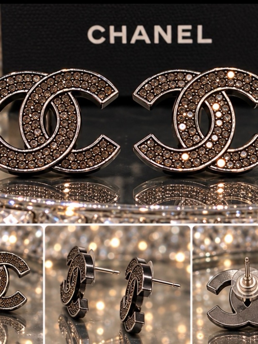 CC Logo Earrings